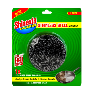 Shinexia™ Stainless Steel Scourer – Large 1x