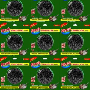 Shinexia™ Stainless Steel Scourer – Regular 12X